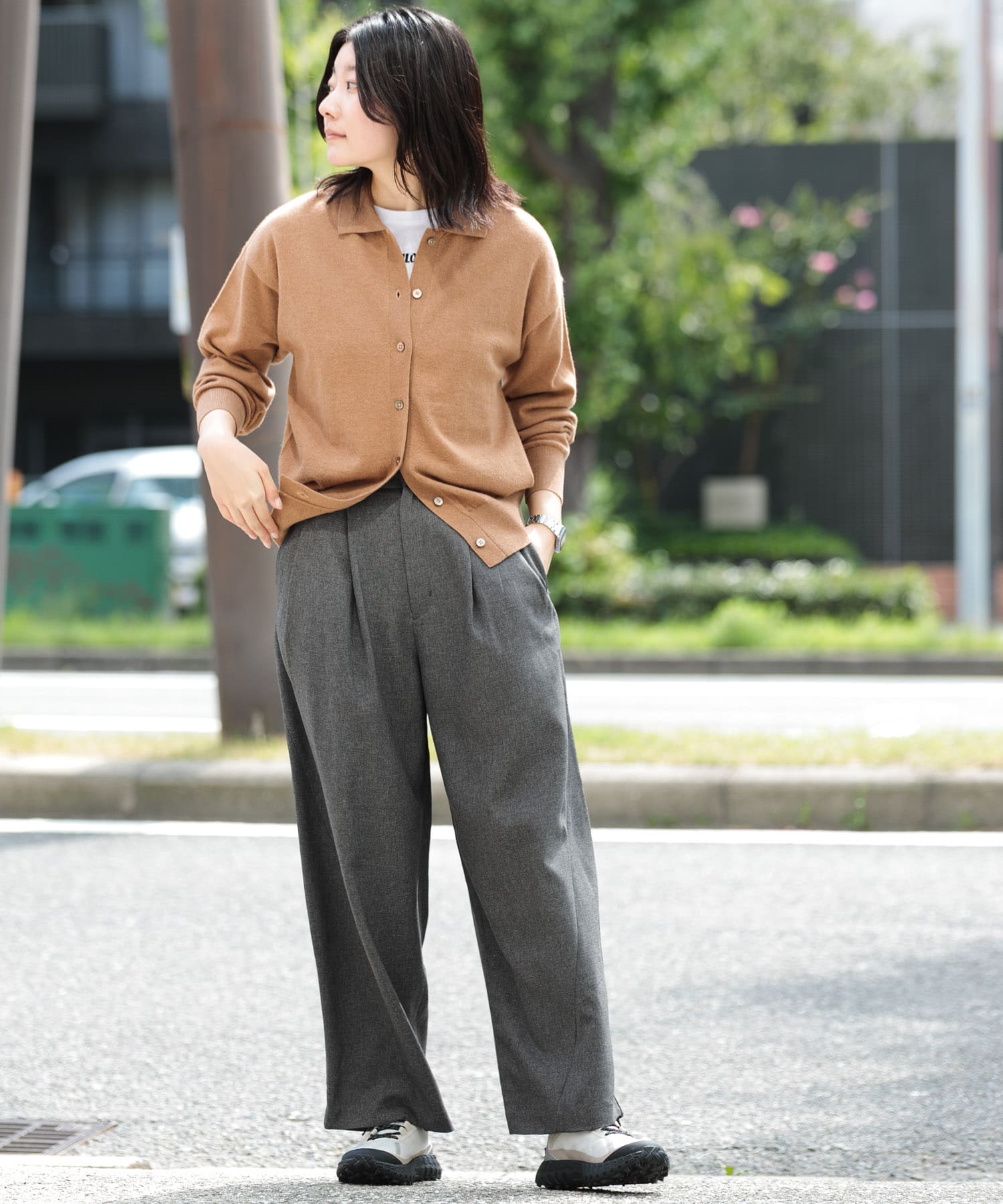 身長：169cm サイズ：one
