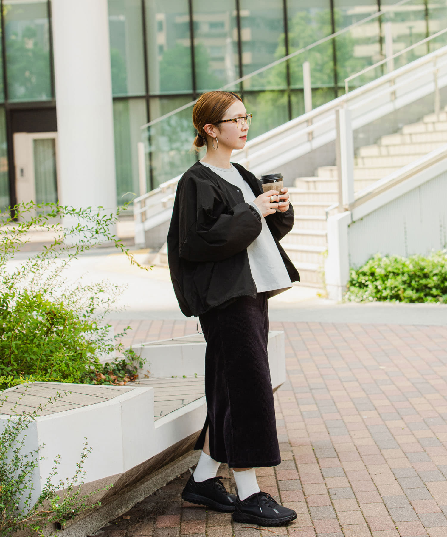 身長：162cm サイズ：one