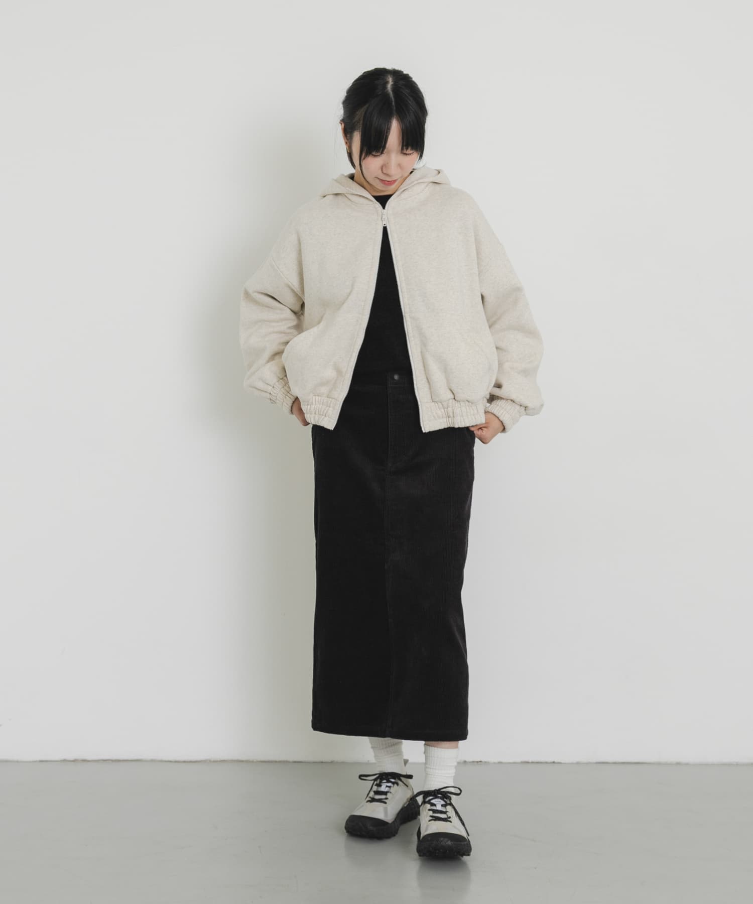 身長：161cm サイズ：one