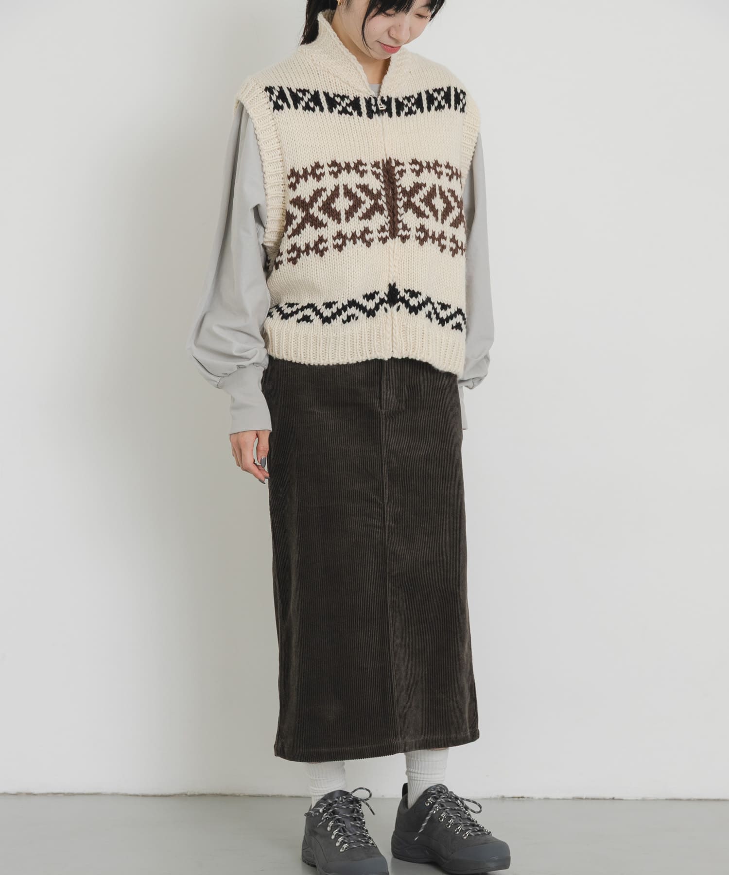 身長：161cm サイズ：one