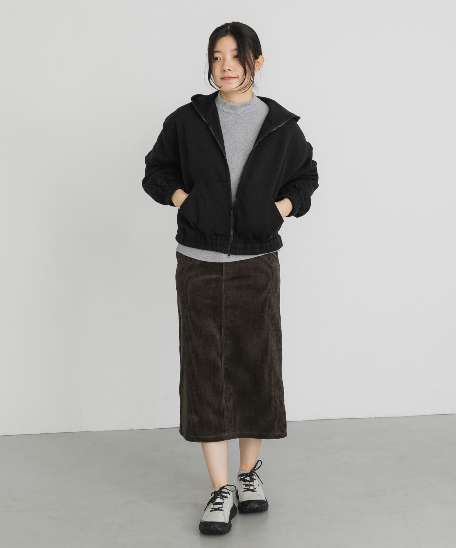 身長：169cm サイズ：one