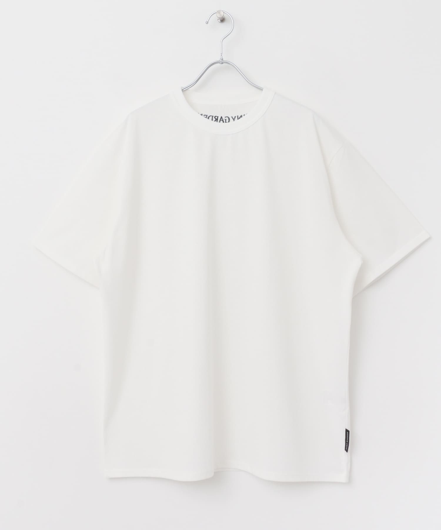 『UVカット』『吸水速乾』TINY GARDEN PRODUCTS　UVソッカンキノウ シシュウT WHITE/NAVY M