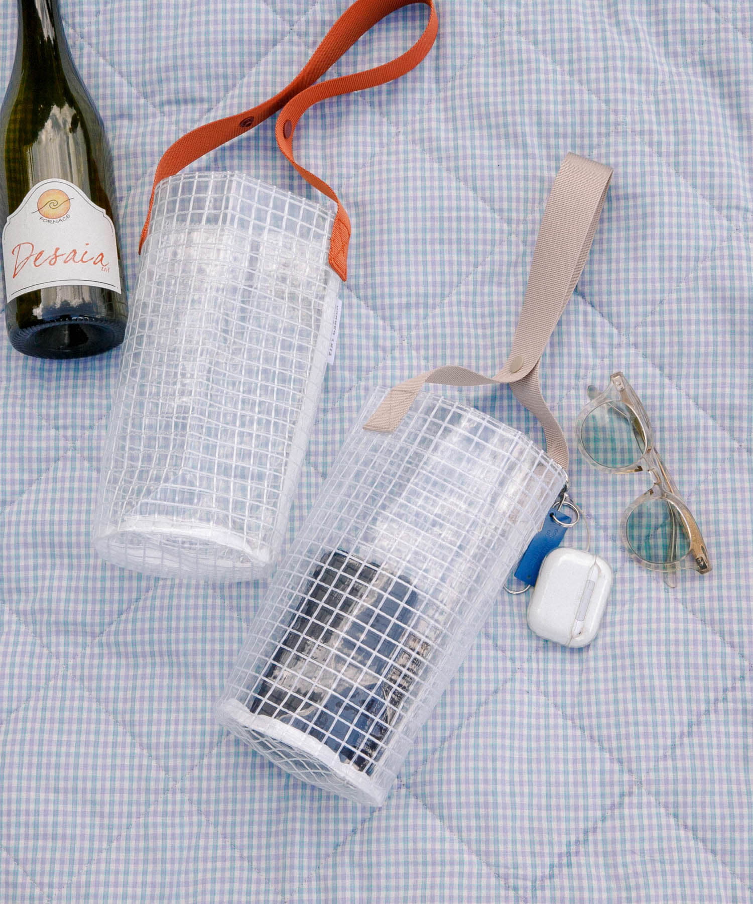 TINY GARDEN PRODUCTS　プレイフル ワインバッグ GREIGE one