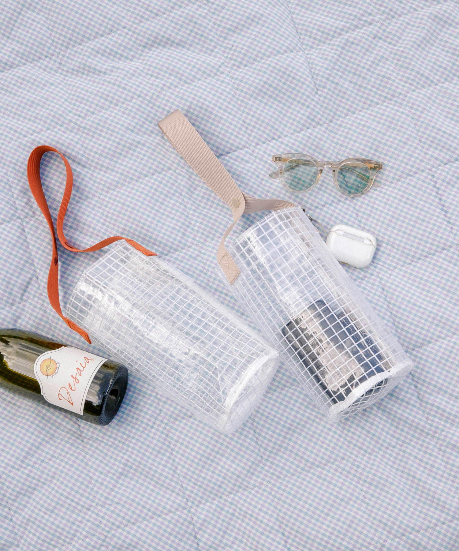 TINY GARDEN PRODUCTS　プレイフル ワインバッグ GREIGE one