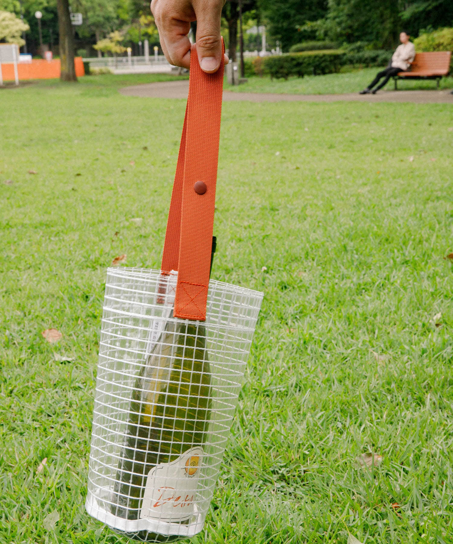 TINY GARDEN PRODUCTS　プレイフル ワインバッグ ORANGE one