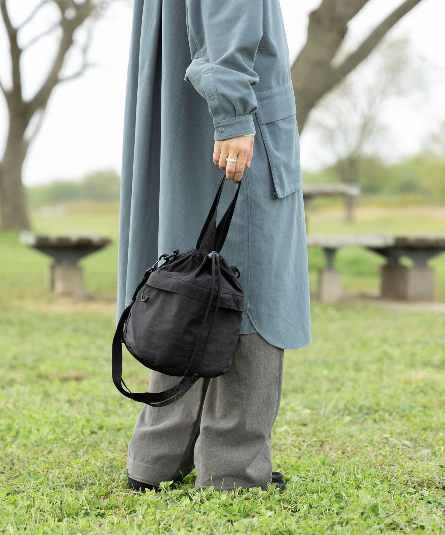 TINY GARDEN PRODUCTS　ストロール2WAYバッグ BLACK one