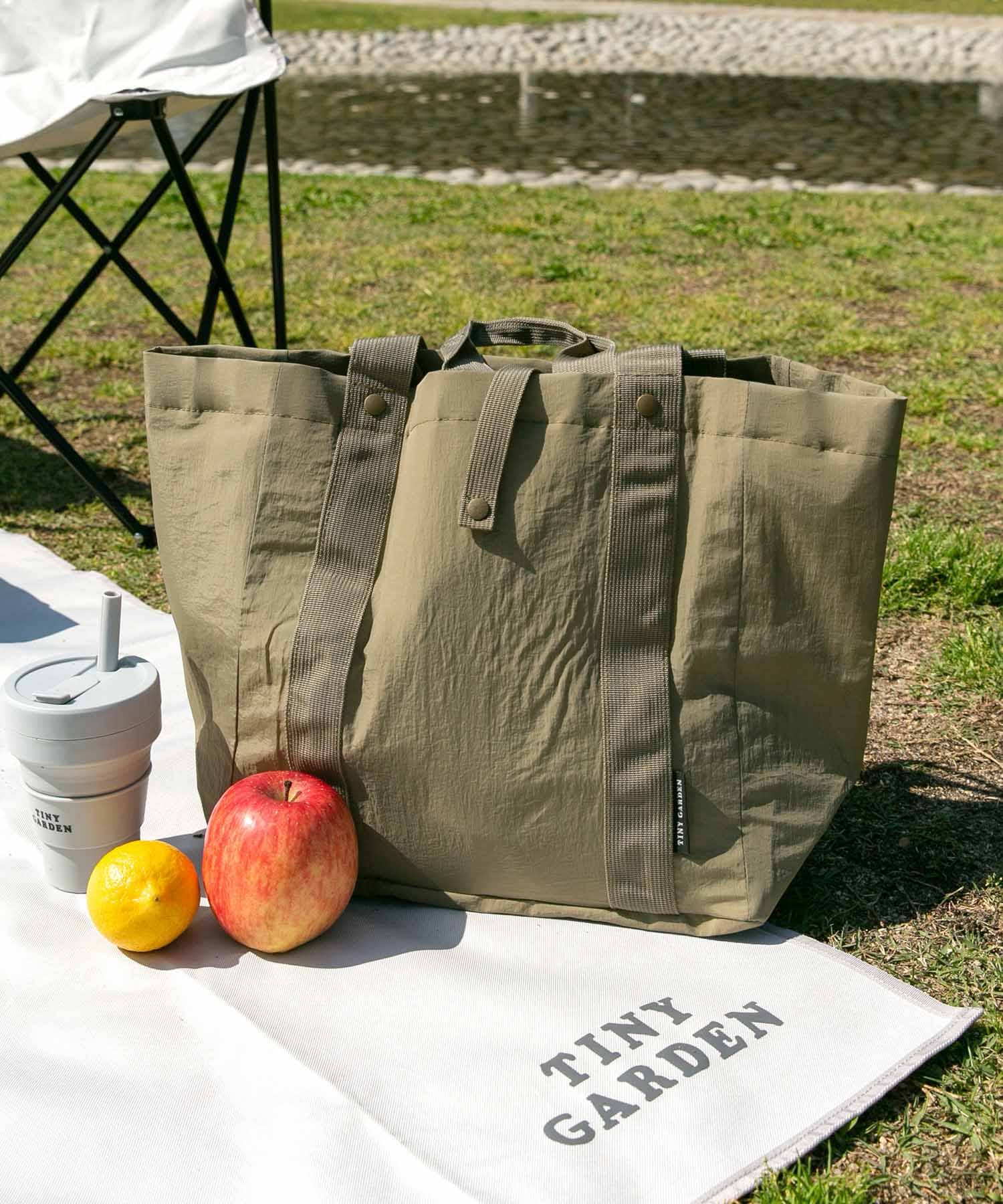 TINY GARDEN PRODUCTS　パッカブルクールバッグ KHAKI one