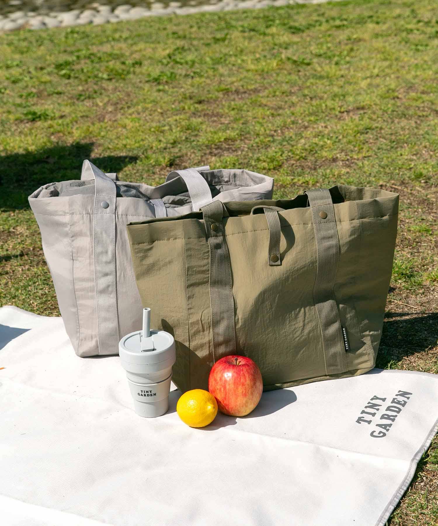 TINY GARDEN PRODUCTS　パッカブルクールバッグ KHAKI one