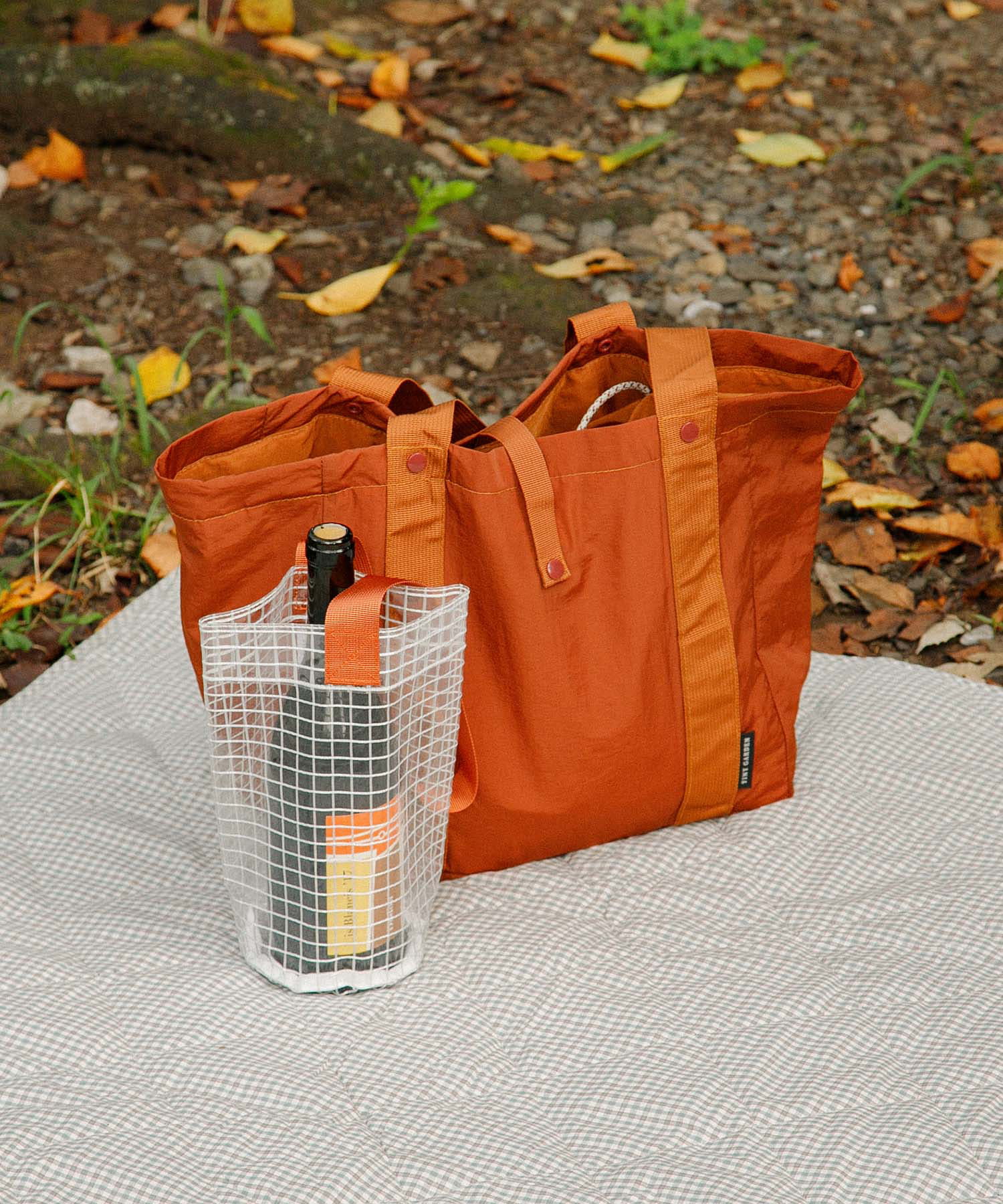 TINY GARDEN PRODUCTS　パッカブルクールバッグ ORANGE one