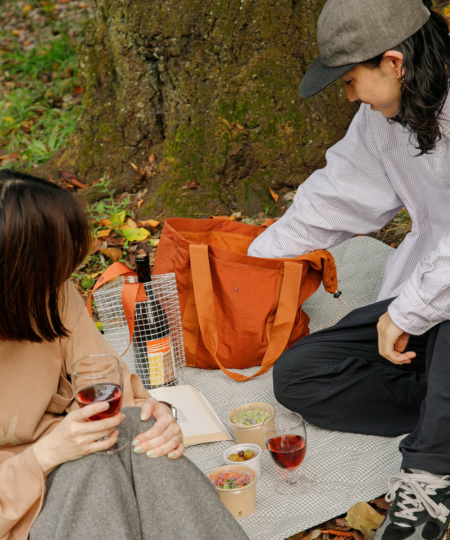 TINY GARDEN PRODUCTS　パッカブルクールバッグ ORANGE one