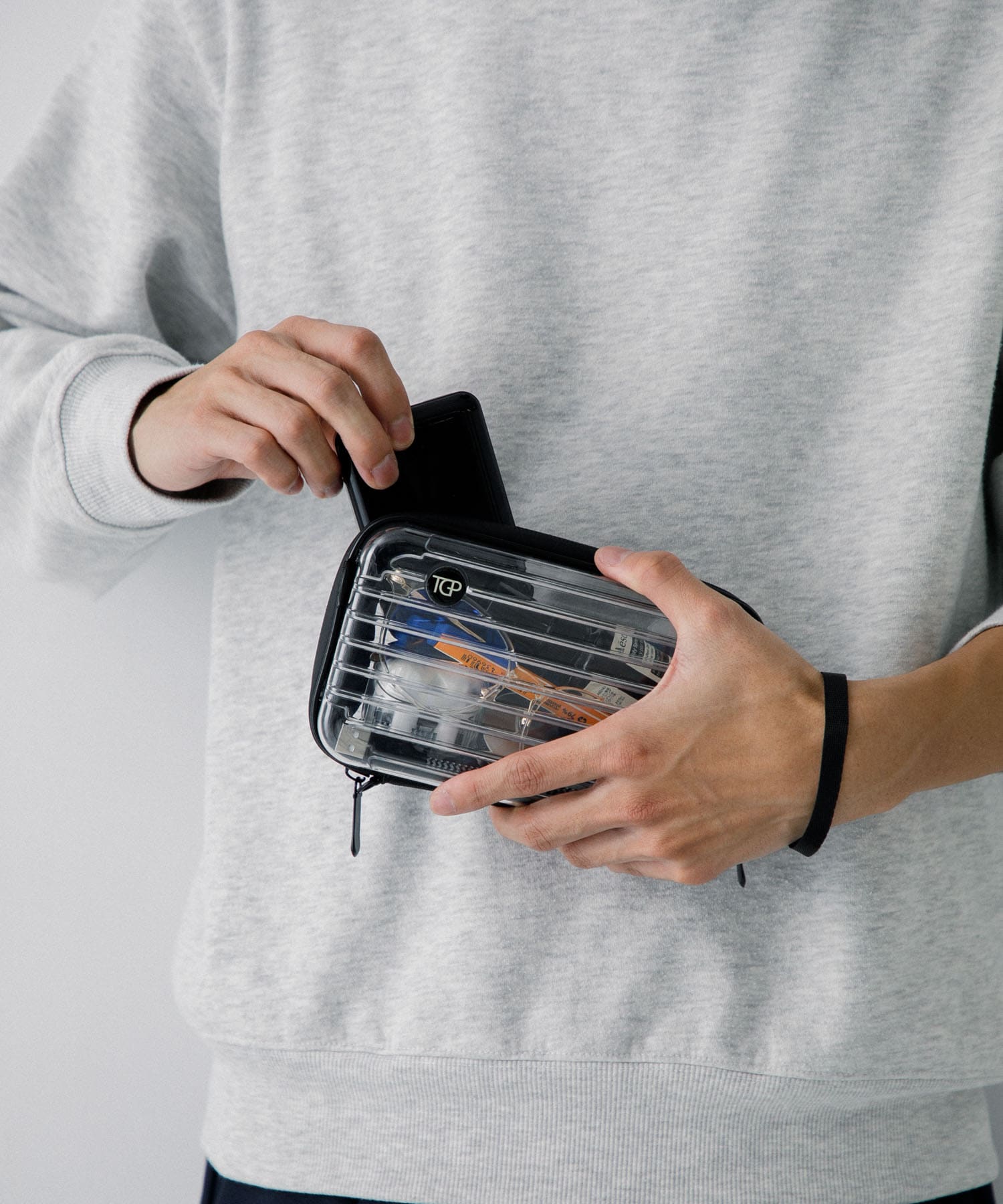 TINY GARDEN PRODUCTS　アクティブミニキャリーケース CLEAR one