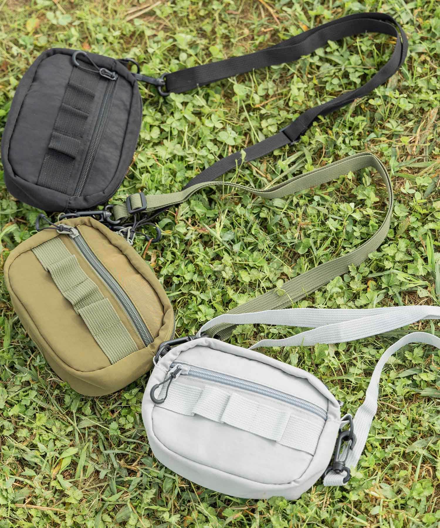 TINY GARDEN PRODUCTS　ラウンドショルダーポーチ KHAKI one