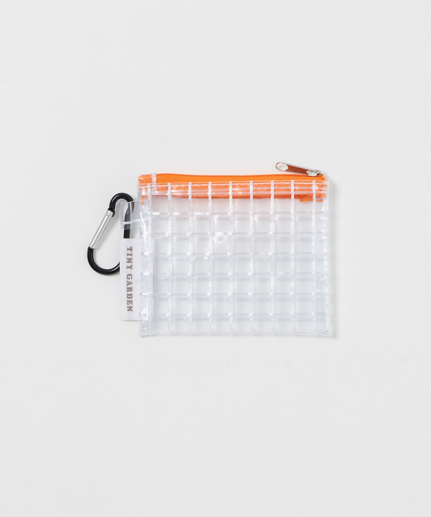 TINY GARDEN PRODUCTS　マルチユースクリアポーチ SS ORANGE SS
