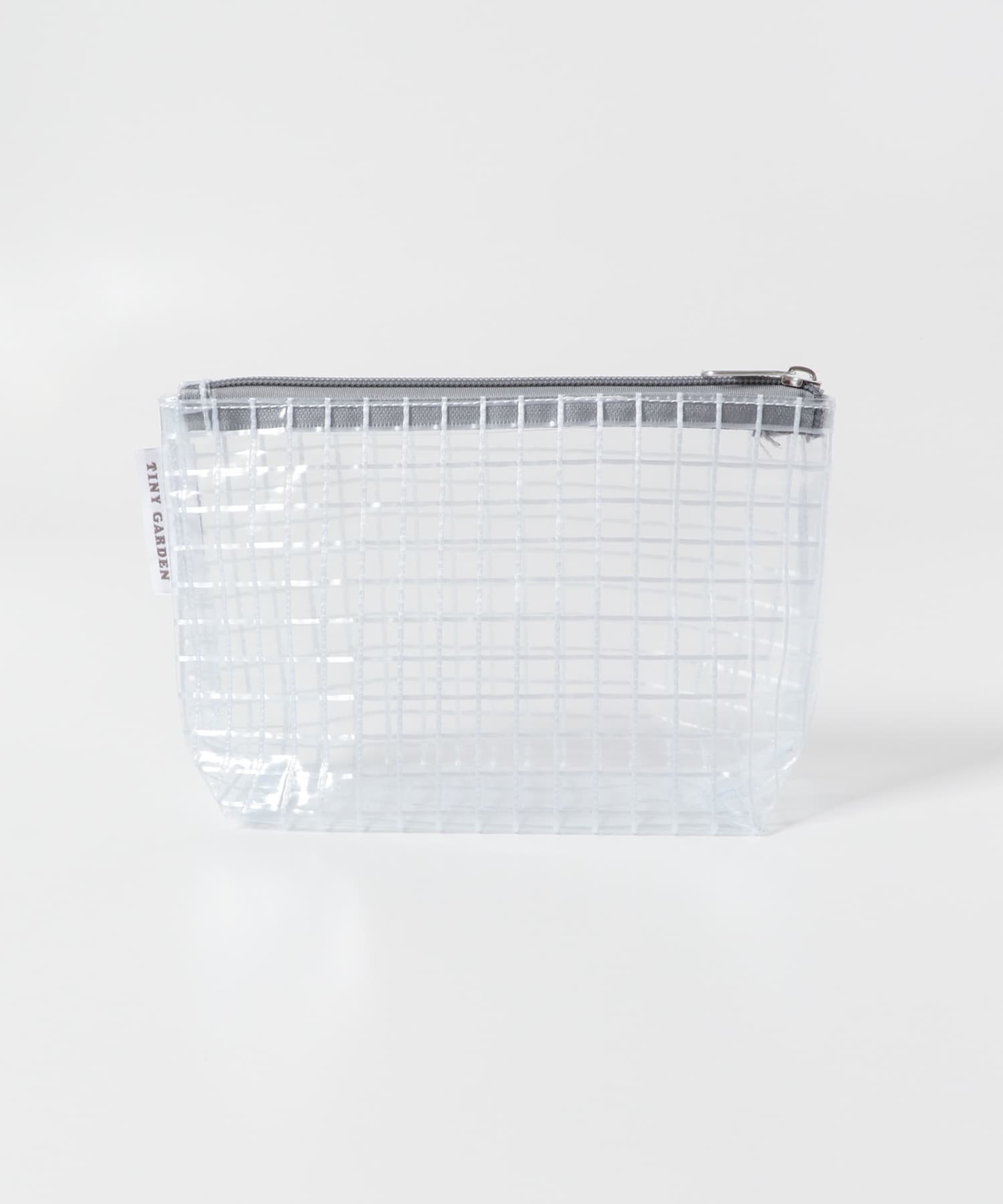 TINY GARDEN PRODUCTS　マルチユースクリアポーチ M GRAY M