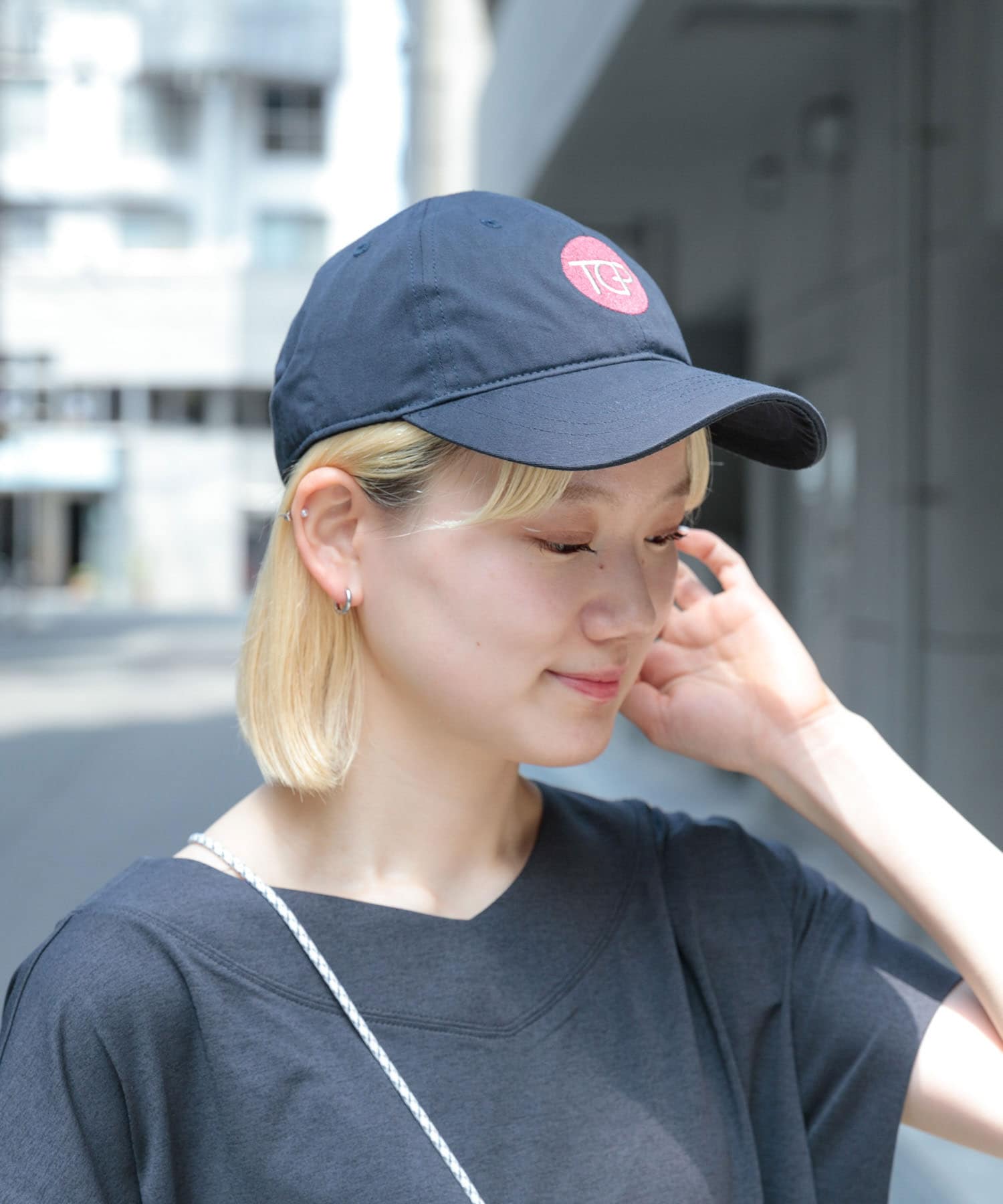 TINY GARDEN PRODUCTS　TGP ロゴキャップ NAVY one
