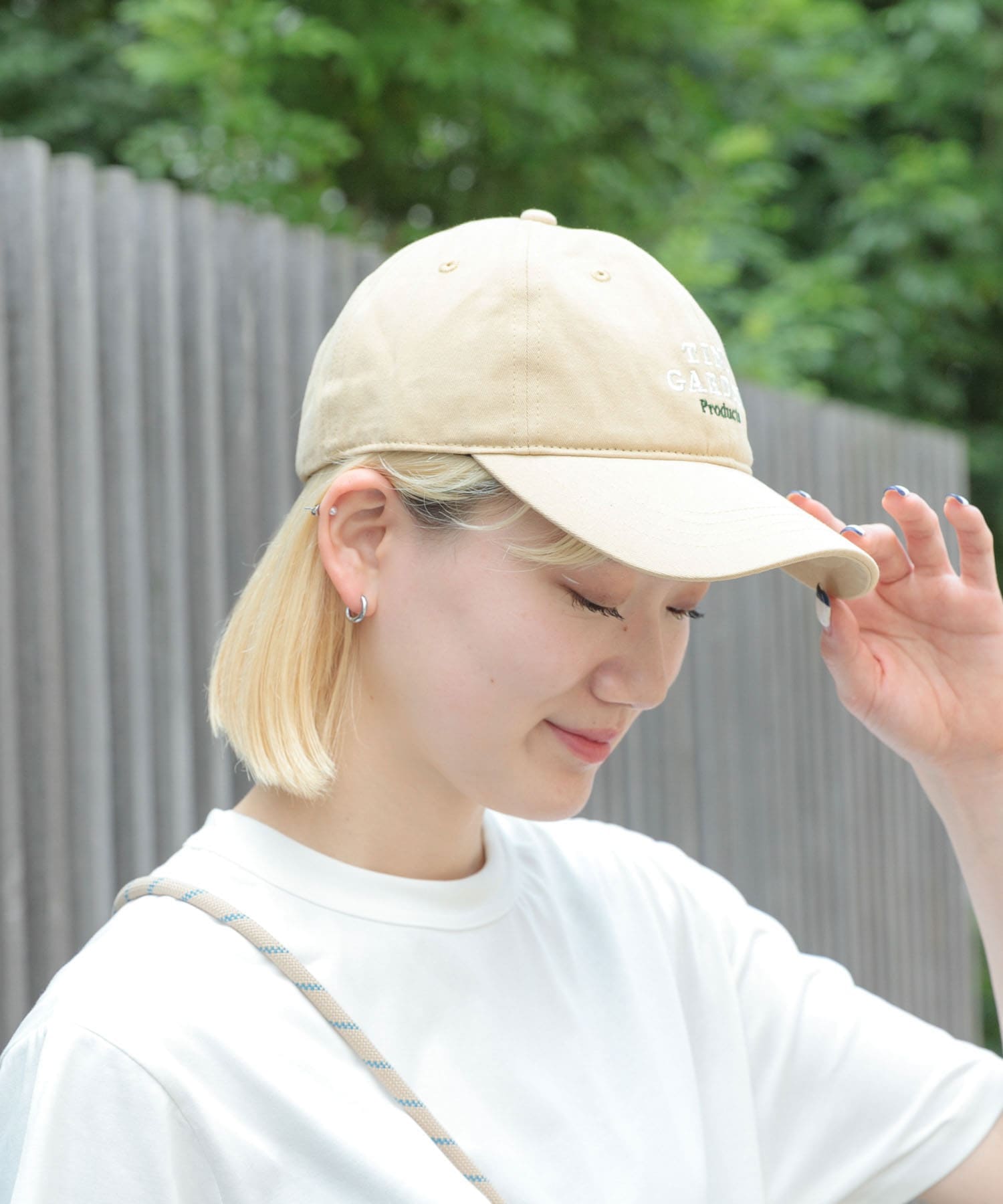 TINY GARDEN PRODUCTS　タイニーガーデン キャップ BEIGE one