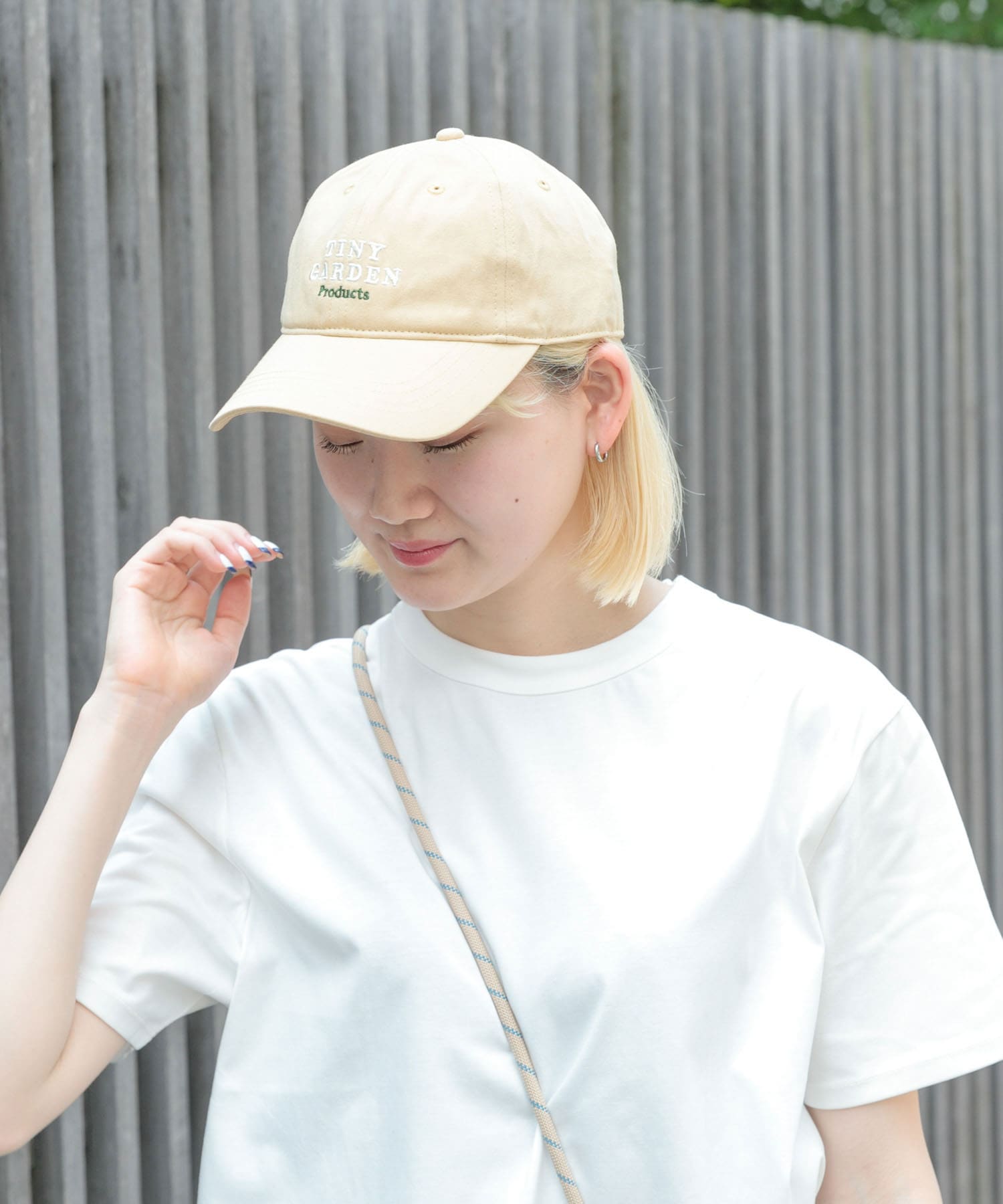 TINY GARDEN PRODUCTS　タイニーガーデン キャップ BEIGE one