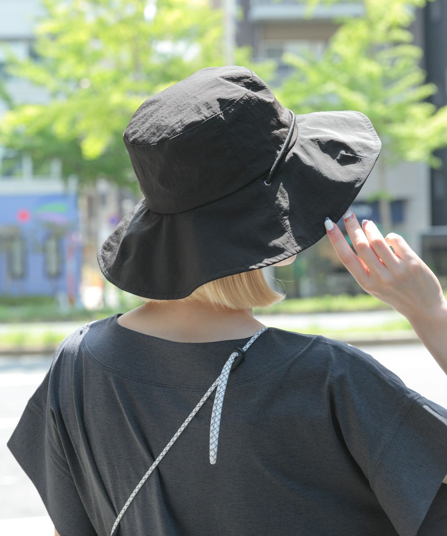 TINY GARDEN PRODUCTS　バケットハット BLACK one