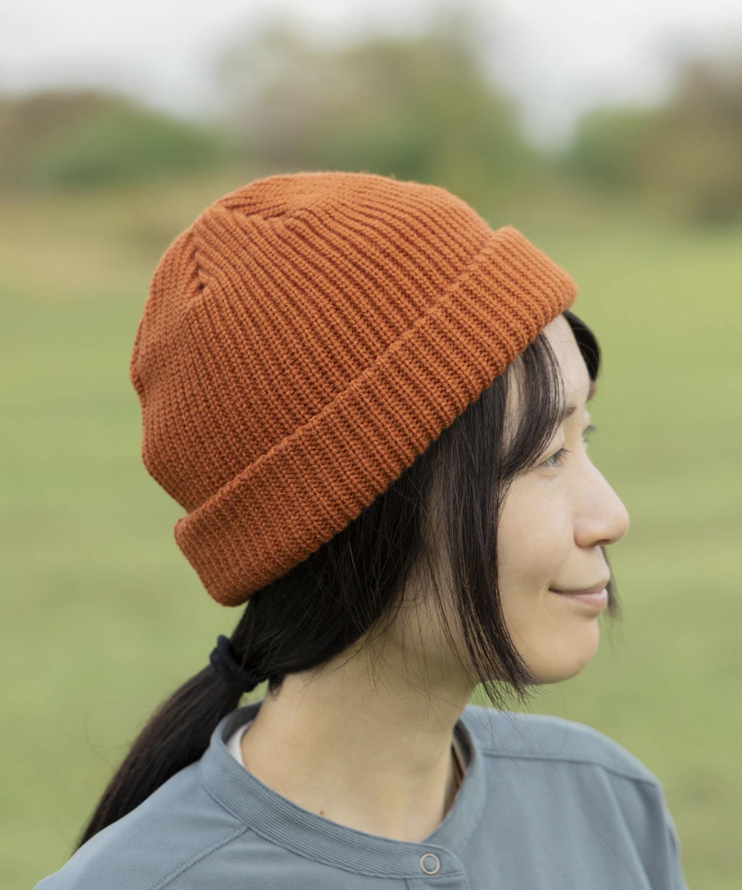 TINY GARDEN PRODUCTS　デイリーニットキャップ ORANGE one