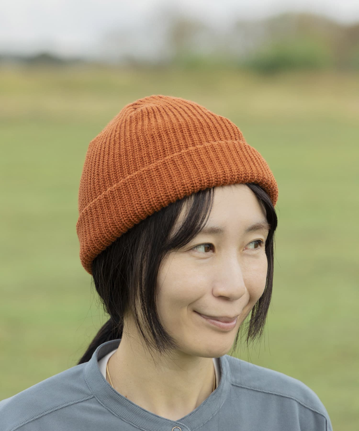TINY GARDEN PRODUCTS　デイリーニットキャップ ORANGE one