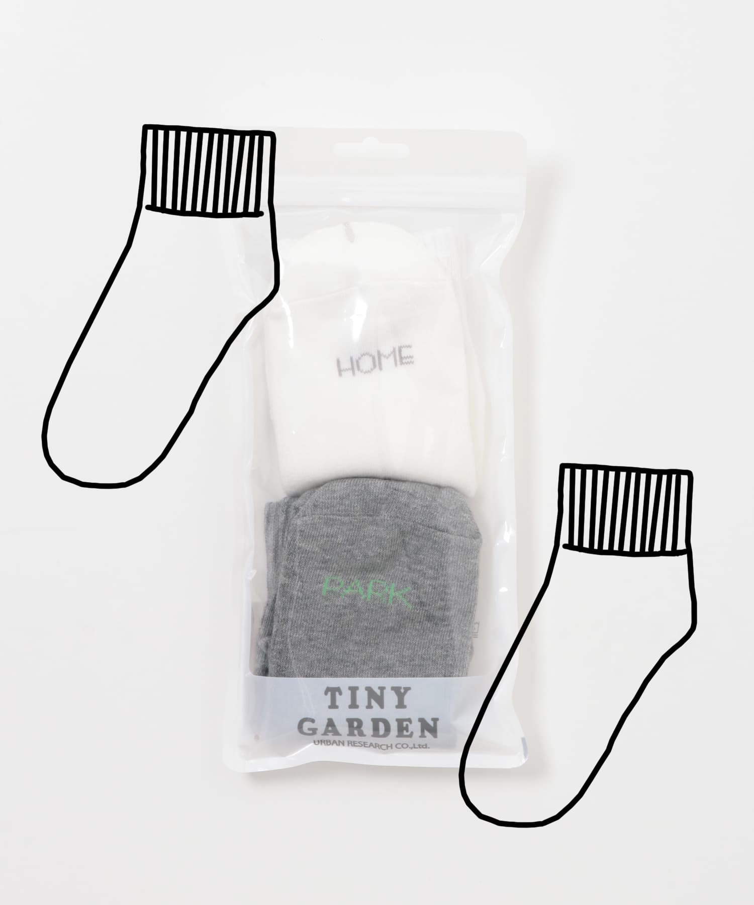TINY GARDEN PRODUCTS　プレイフルソックス 2pc MIX 22-25
