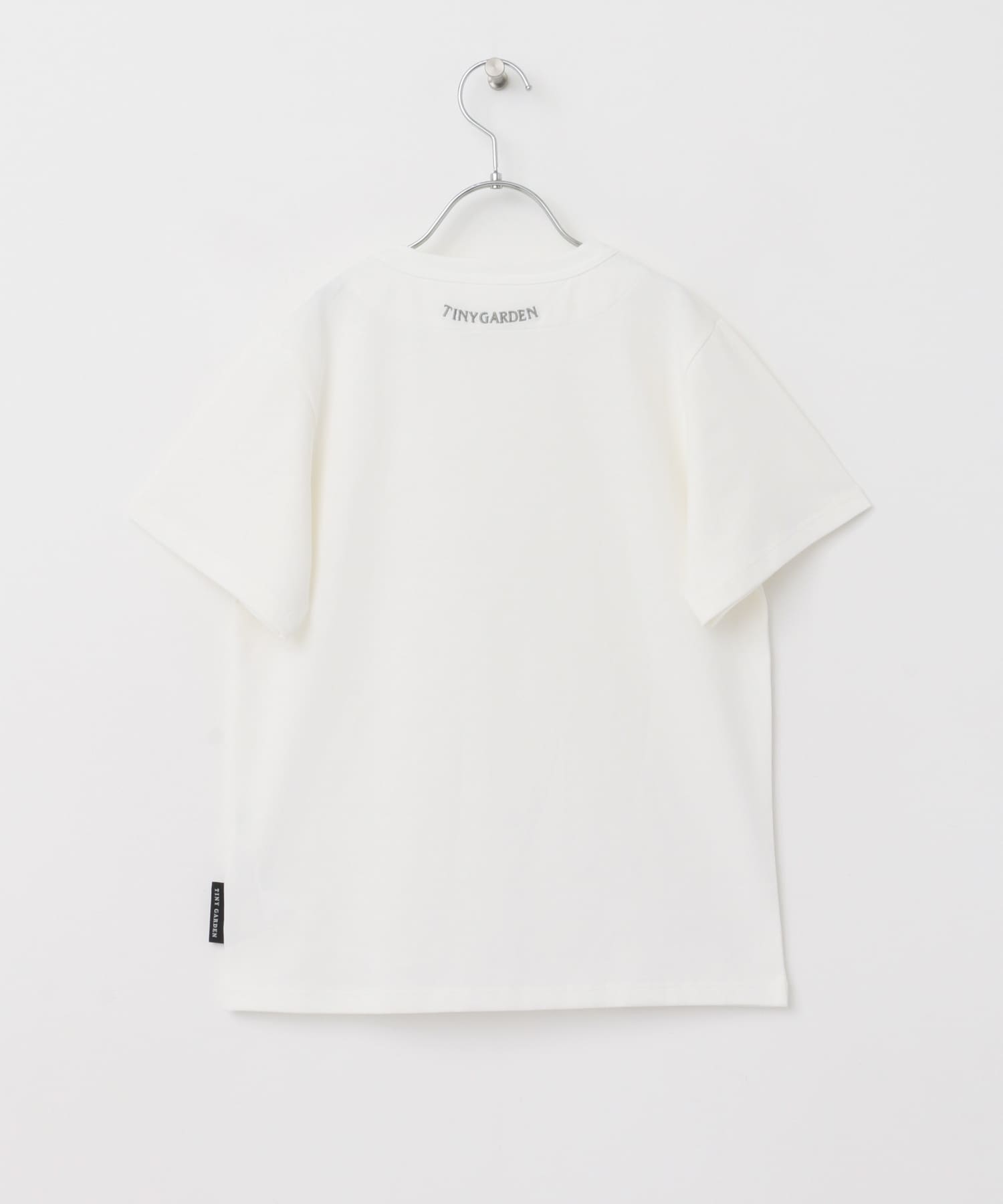 『UVカット』『吸水速乾』TINY GARDEN PRODUCTS　UVソッカンキノウ シシュウT WHITE/GRY M