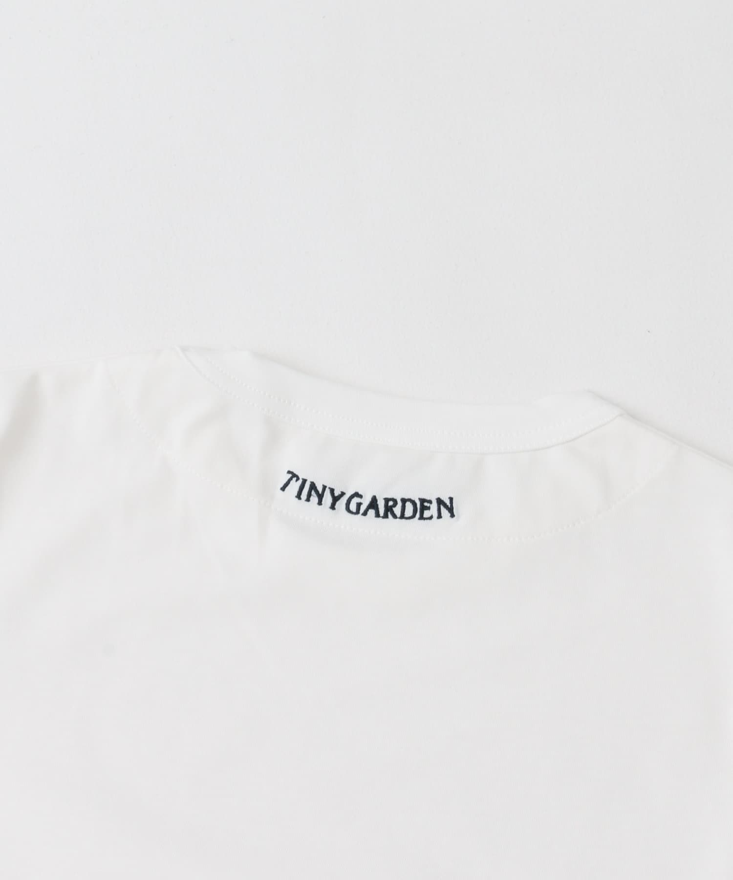 『UVカット』『吸水速乾』TINY GARDEN PRODUCTS　UVソッカンキノウ シシュウT WHITE/NAVY M