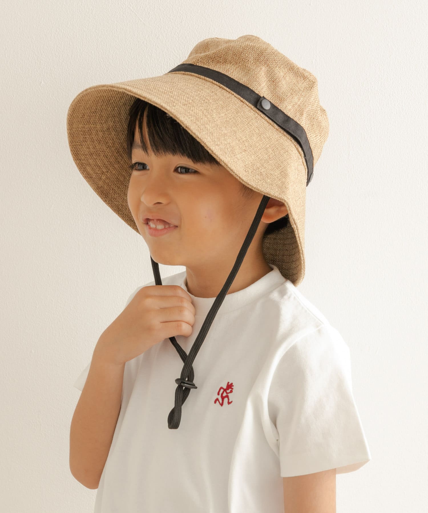 TINY GARDEN PRODUCTS　パークハット　キッズ BEIGE S