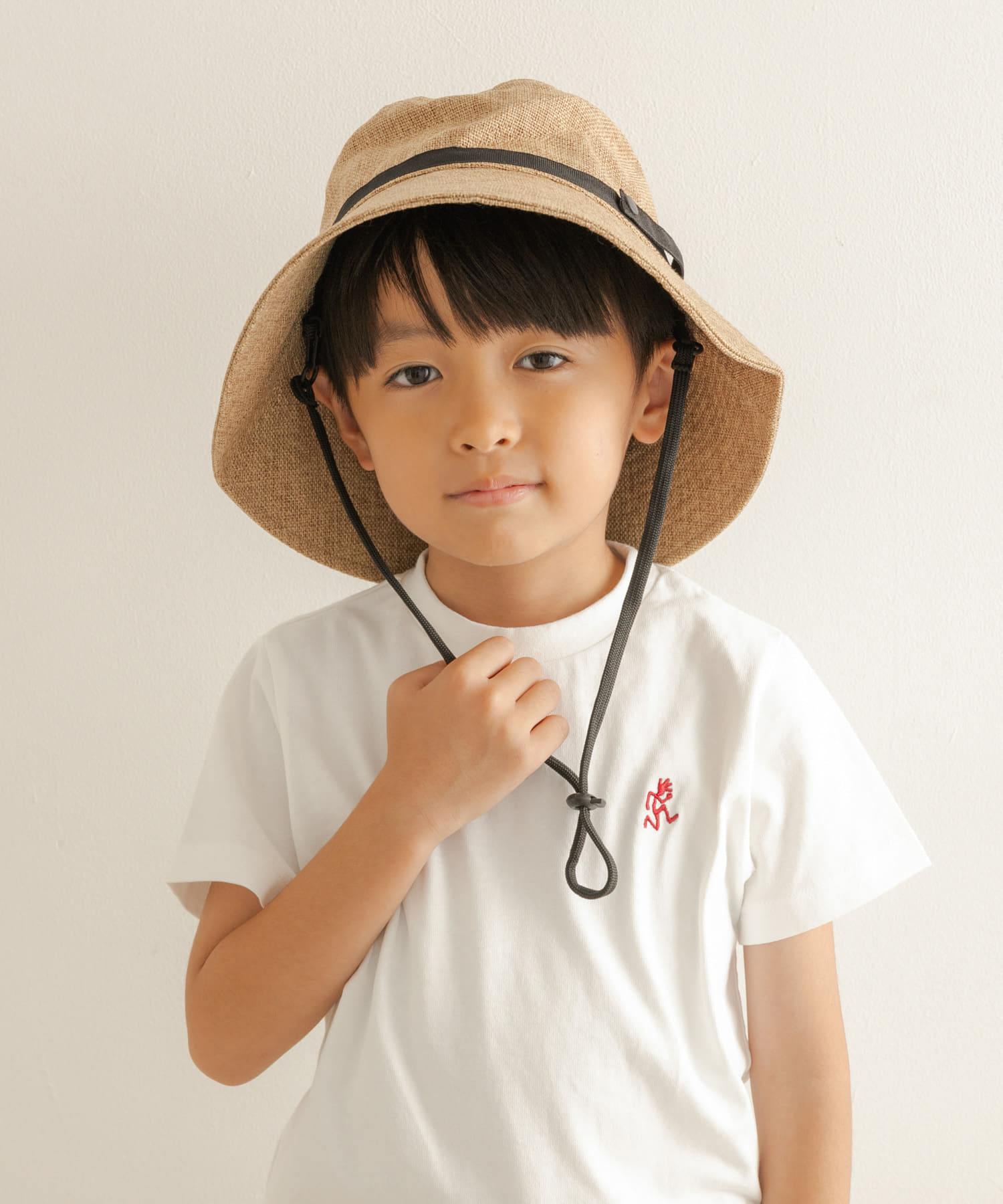 TINY GARDEN PRODUCTS　パークハット　キッズ BEIGE S