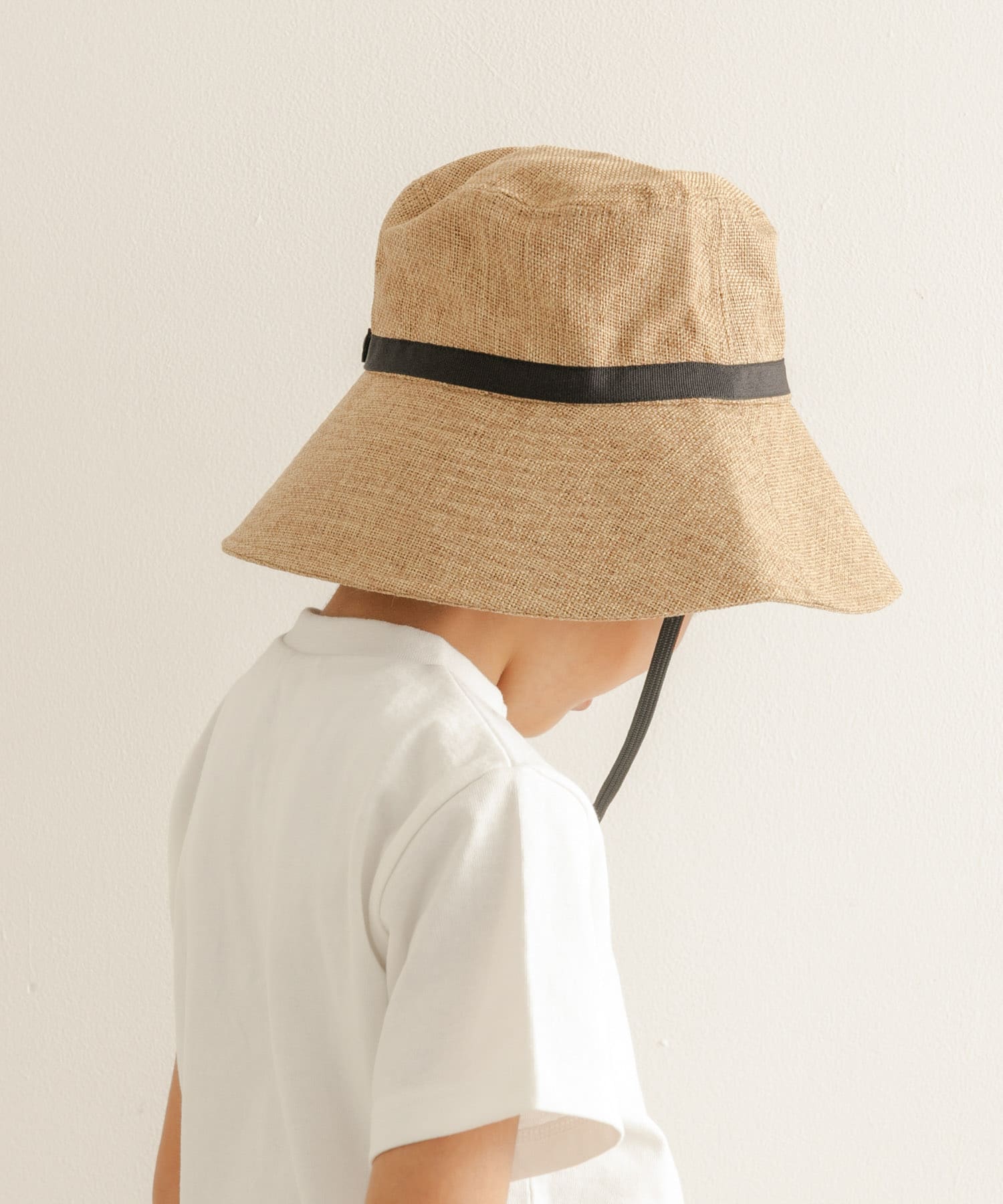 TINY GARDEN PRODUCTS　パークハット　キッズ BEIGE S