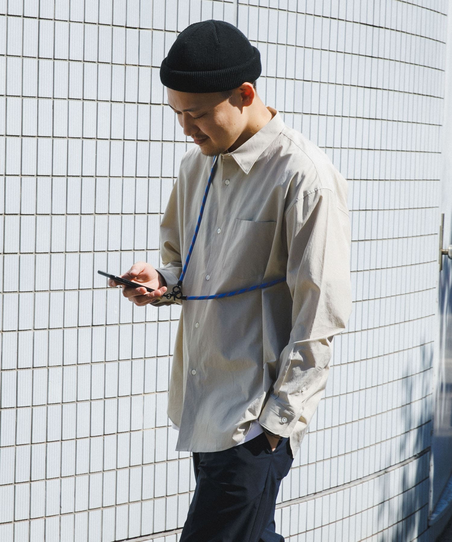 TINY GARDEN PRODUCTS　アクティブショルダーストラップ BLUE one