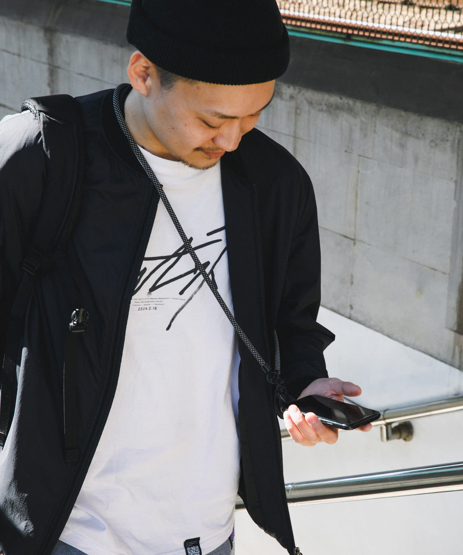 TINY GARDEN PRODUCTS　アクティブショルダーストラップ BLACK one