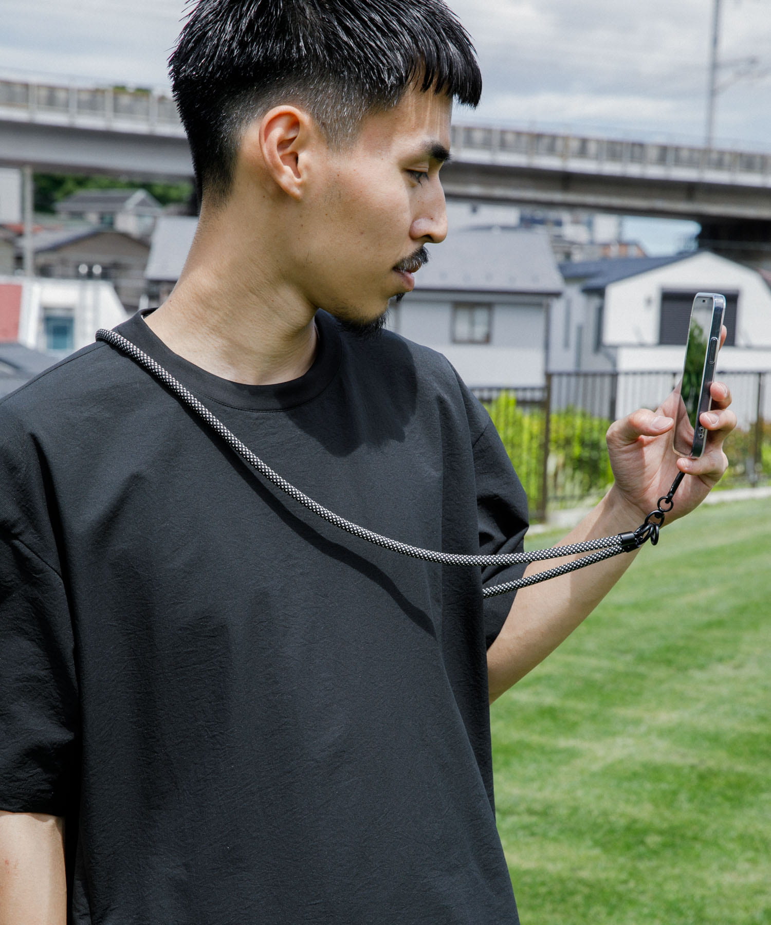 TINY GARDEN PRODUCTS　アクティブショルダーストラップ BLACK one
