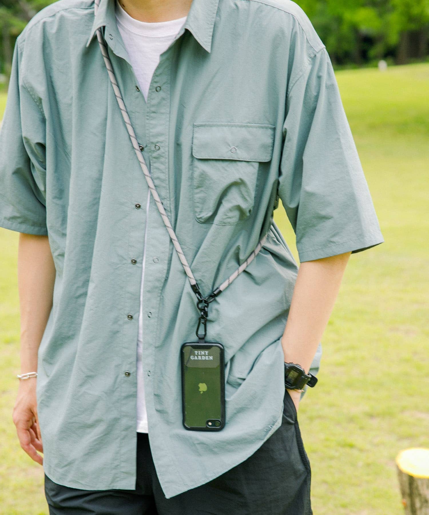 TINY GARDEN PRODUCTS　アクティブショルダーストラップ GRAY one