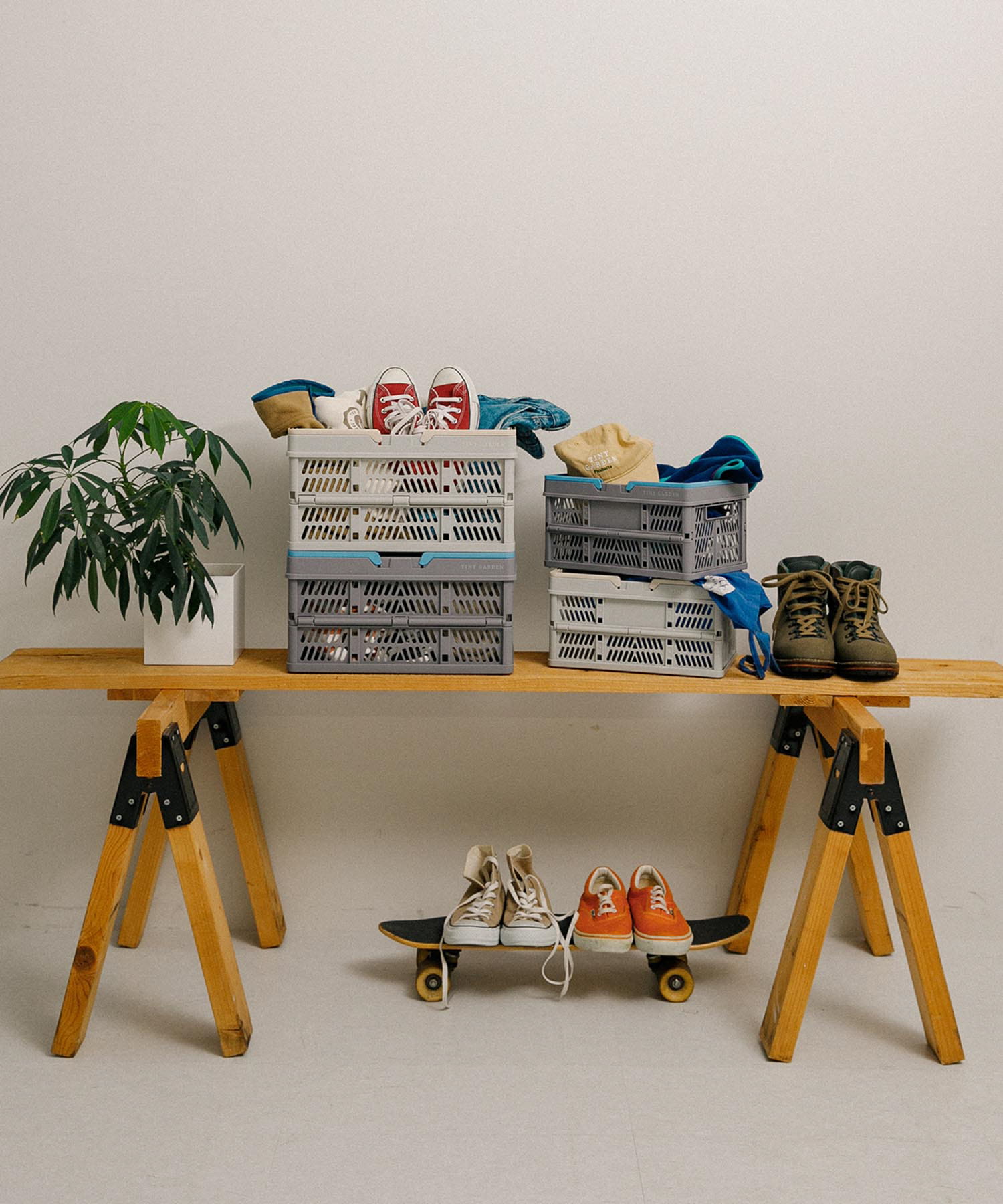 TINY GARDEN PRODUCTS　マルチユースコンテナ M C.GRAY one