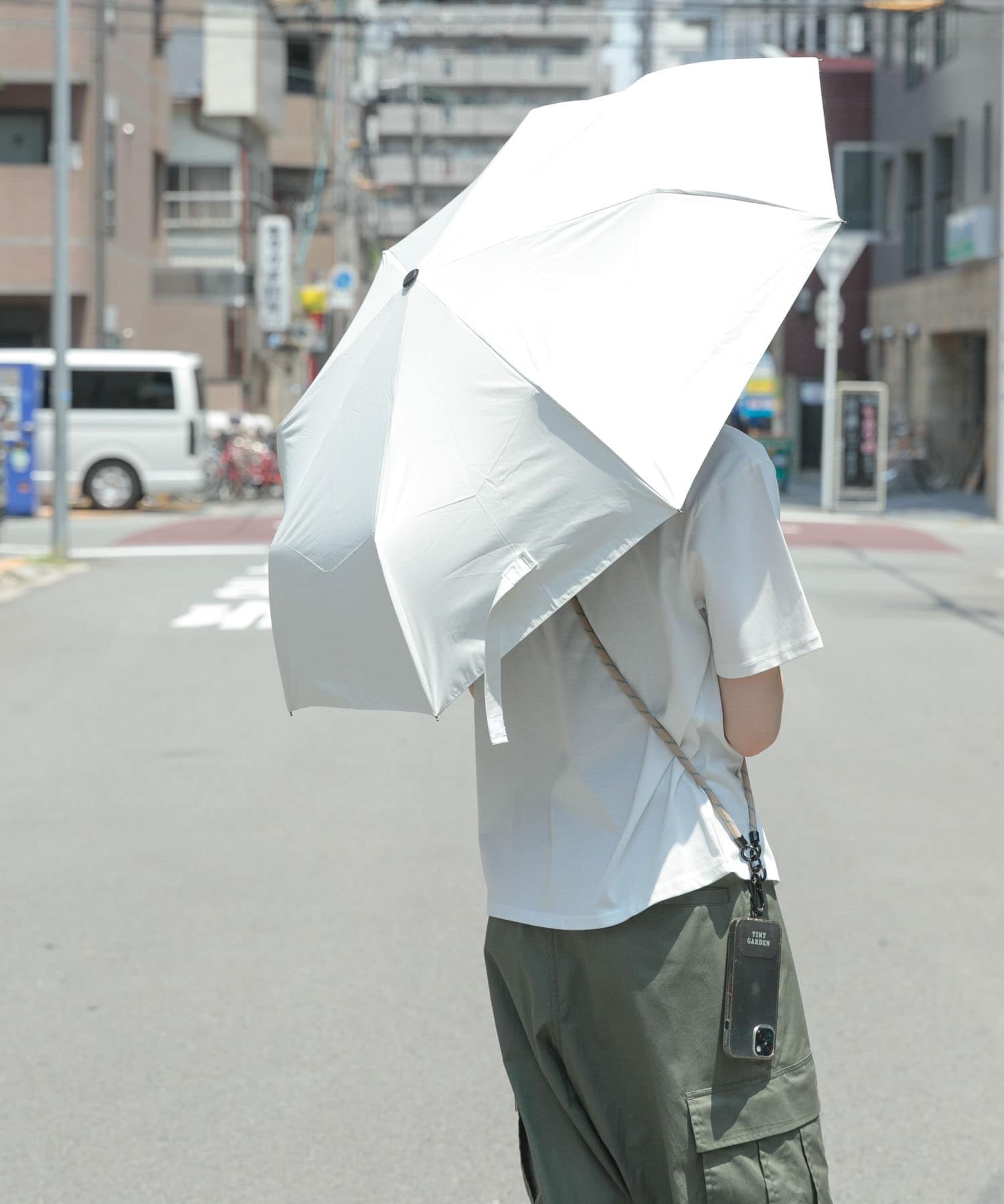 TINY GARDEN PRODUCTS　セイウケンヨウUVカットアンブレラ WHITE one