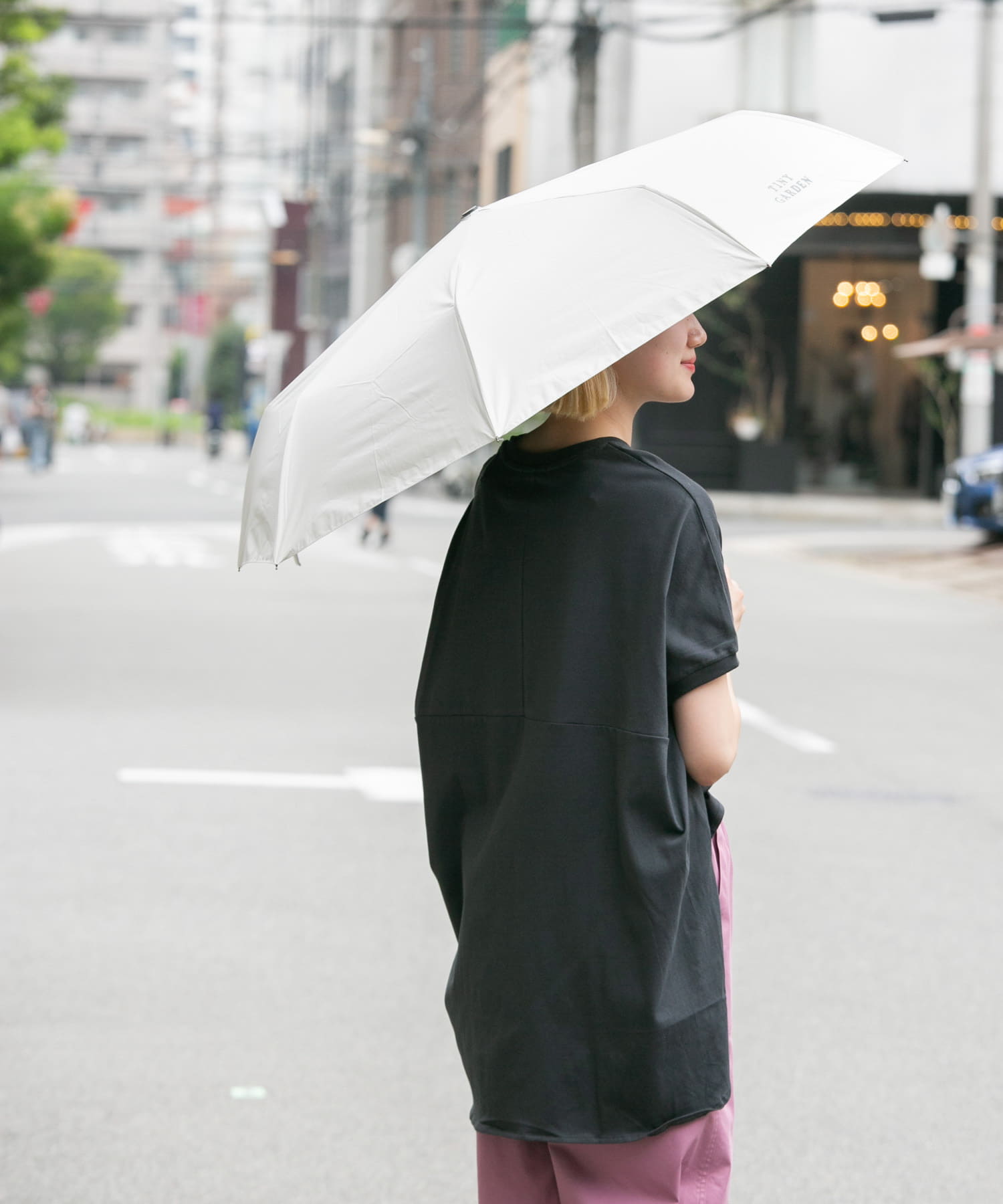 TINY GARDEN PRODUCTS　セイウケンヨウUVカットアンブレラ WHITE one