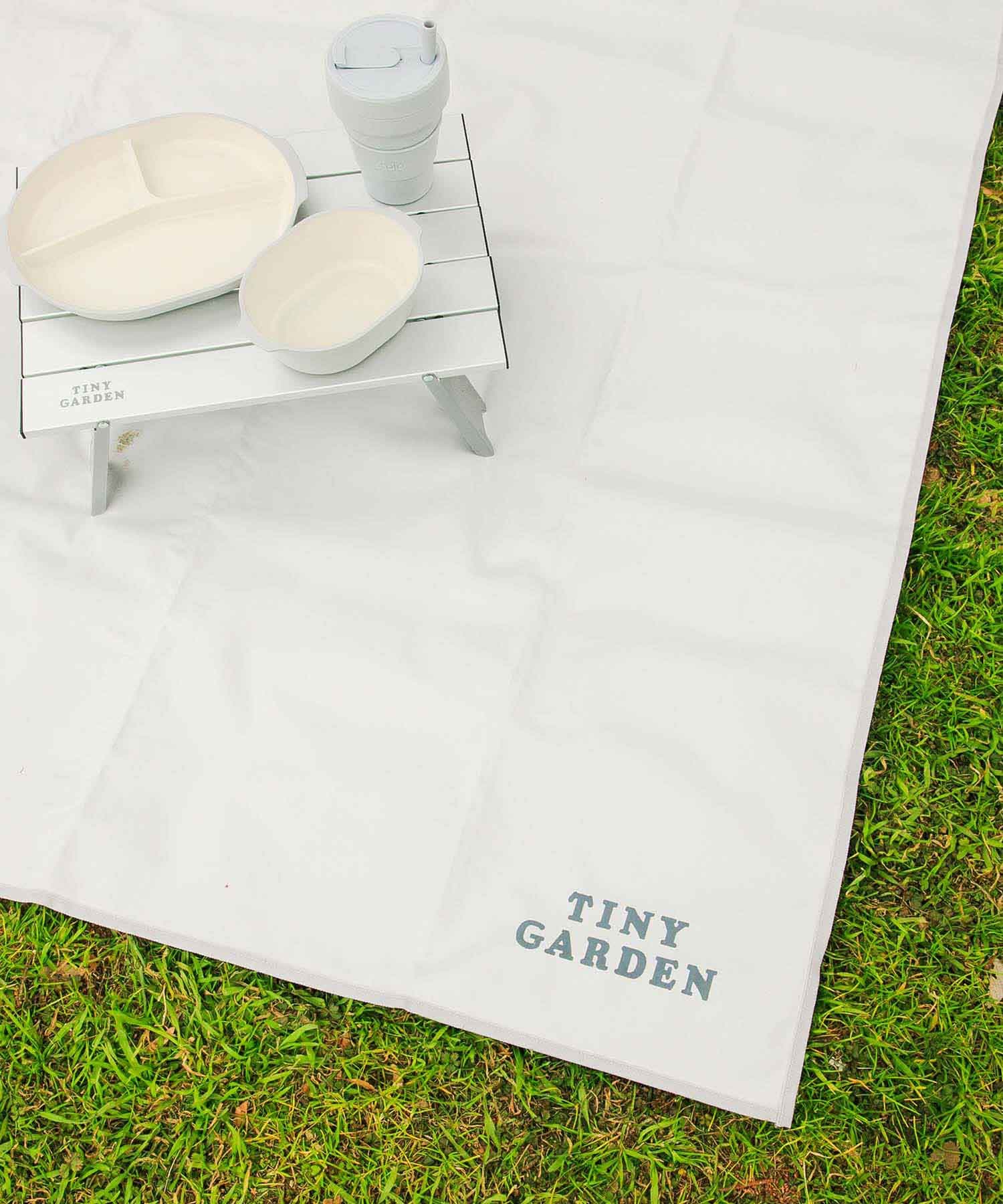 TINY GARDEN PRODUCTS　ピクニックグランドシート GRAY one
