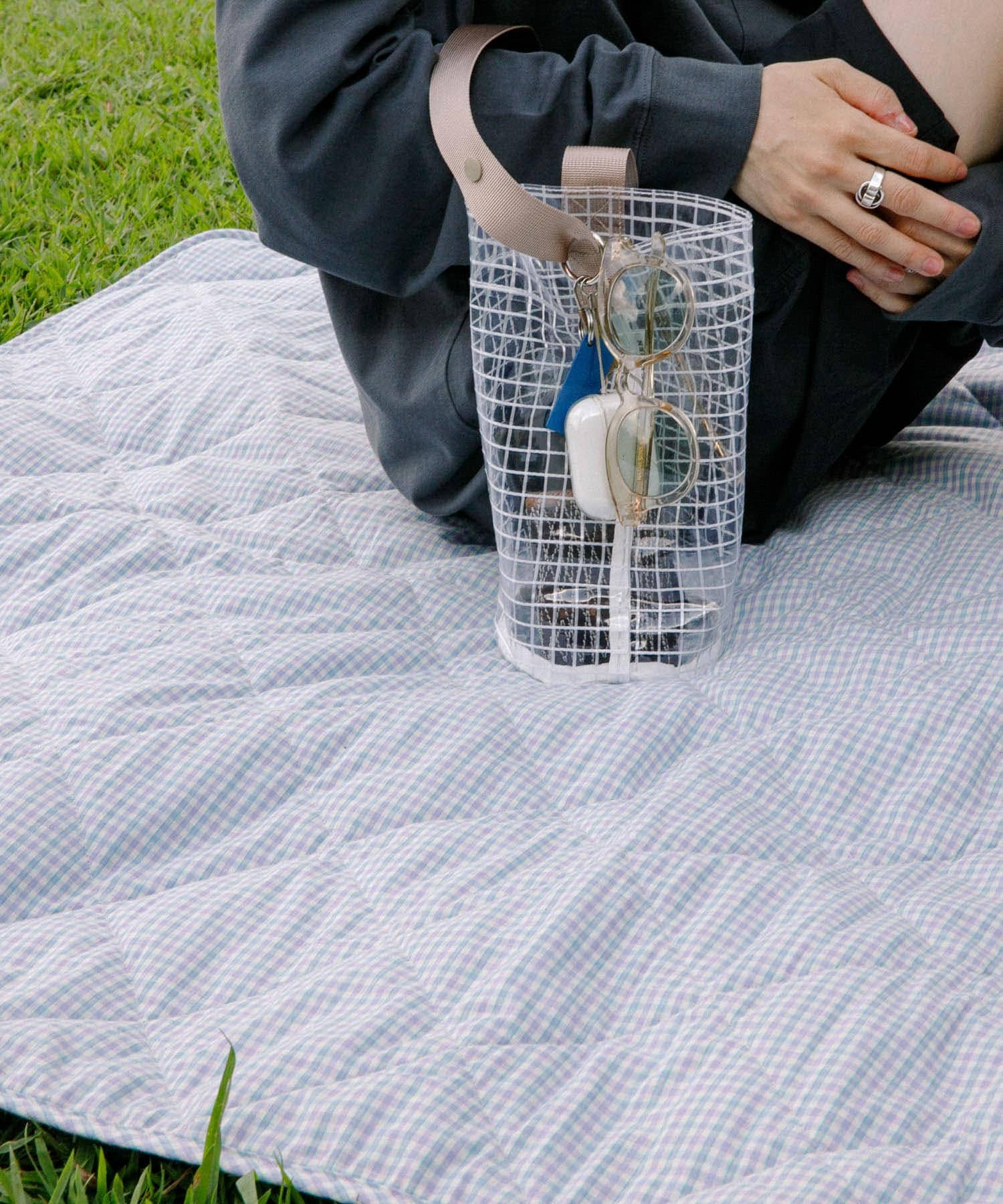 TINY GARDEN PRODUCTS　ピクニックマット PURPLE one