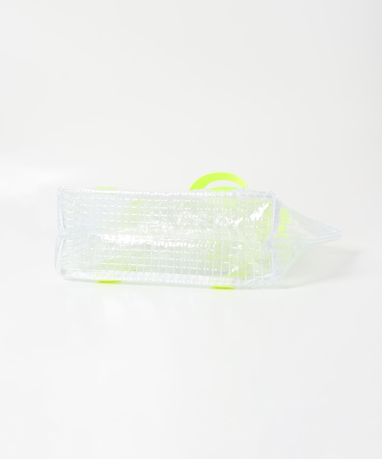 TINY GARDEN PRODUCTS　マルチユースクリアバッグ M NEONYELLOW M