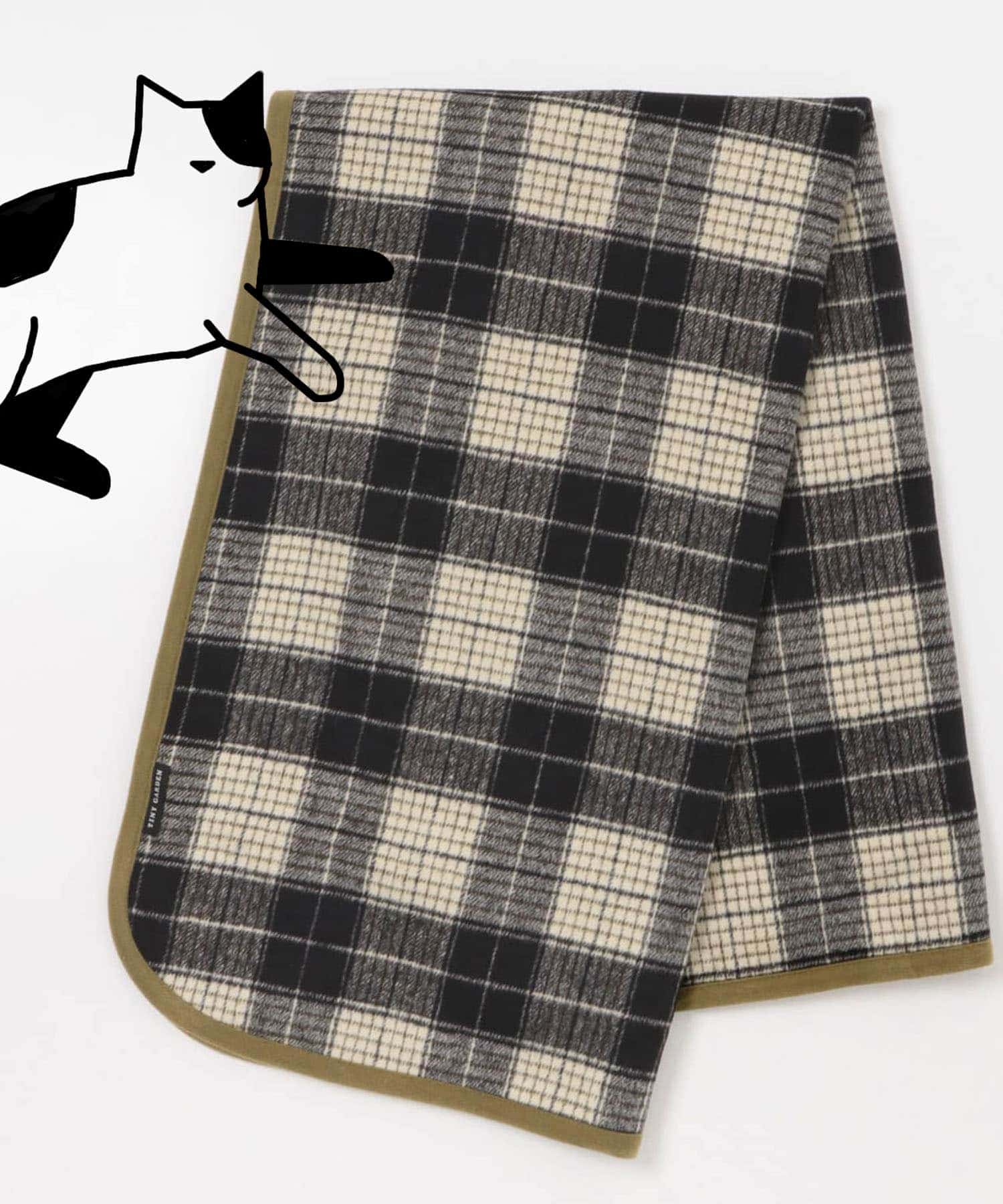 TINY GARDEN PRODUCTS　マルチユースブランケット BLACK one