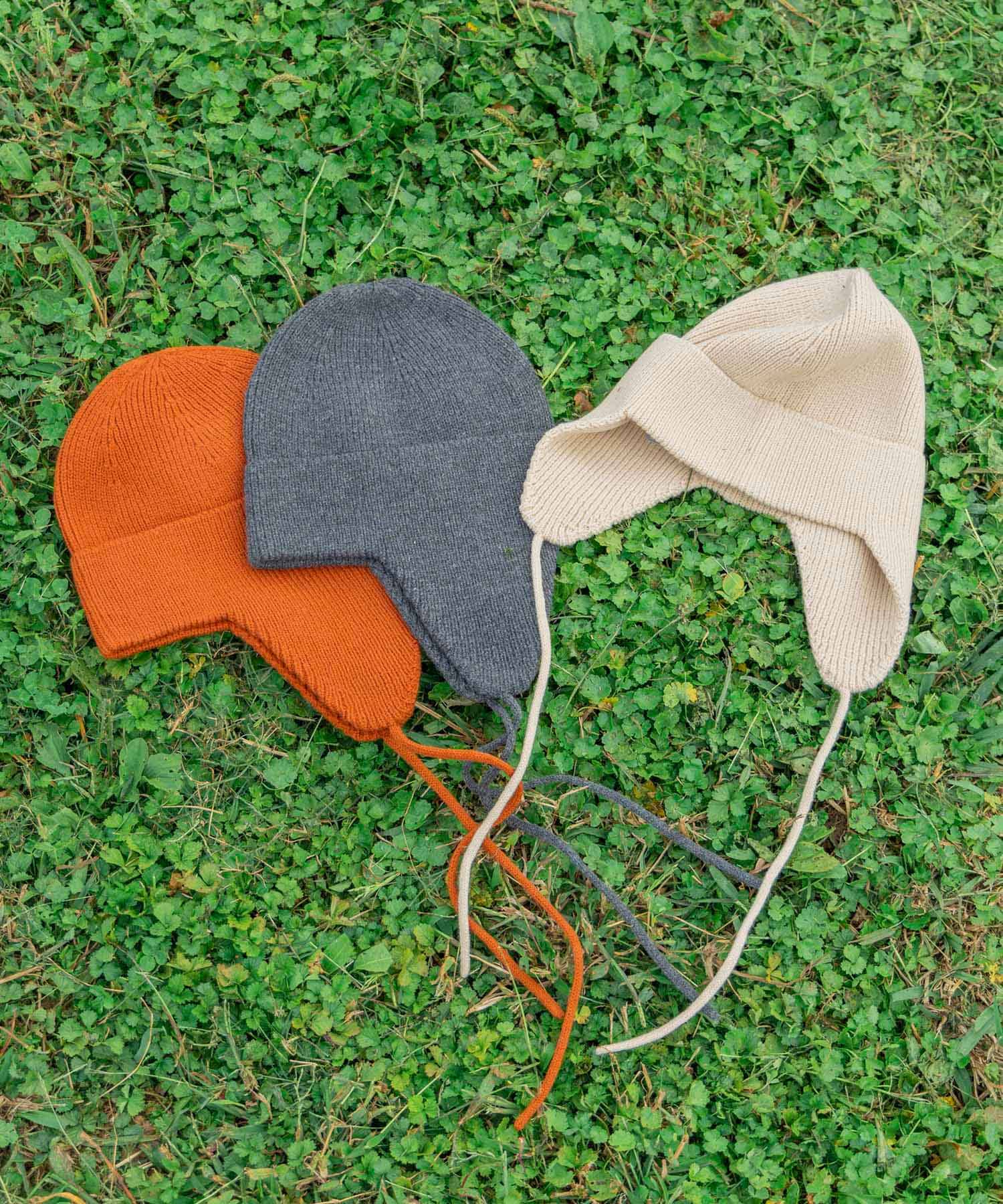 TINY GARDEN PRODUCTS　フライトニットキャップ IVORY one