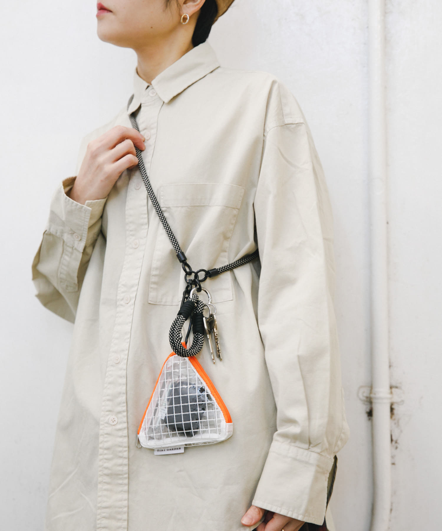 TINY GARDEN PRODUCTS　マルチユーストライポーチ ORANGE one