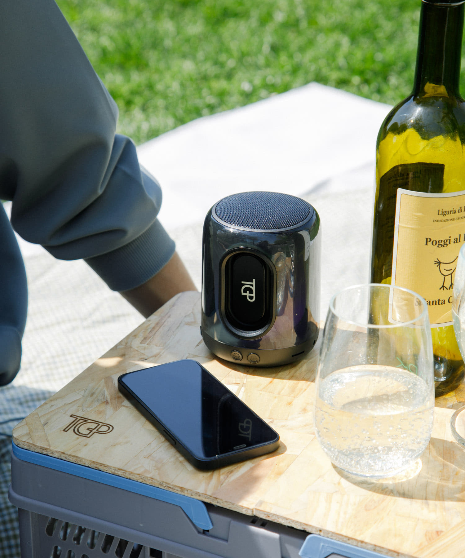 TINY GARDEN PRODUCTS　プレイフルスピーカー BLACK one