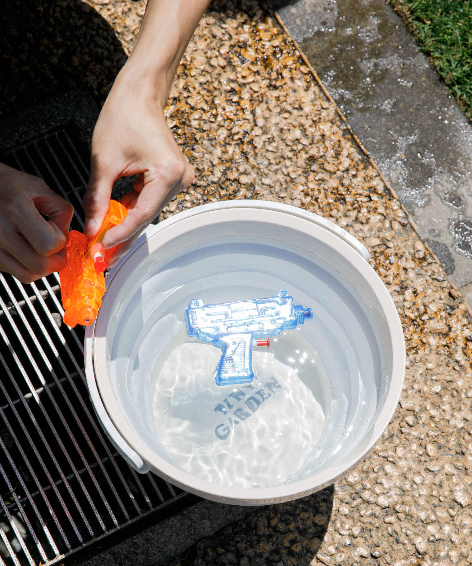 TINY GARDEN PRODUCTS　マルチユースバケツ GRAY one