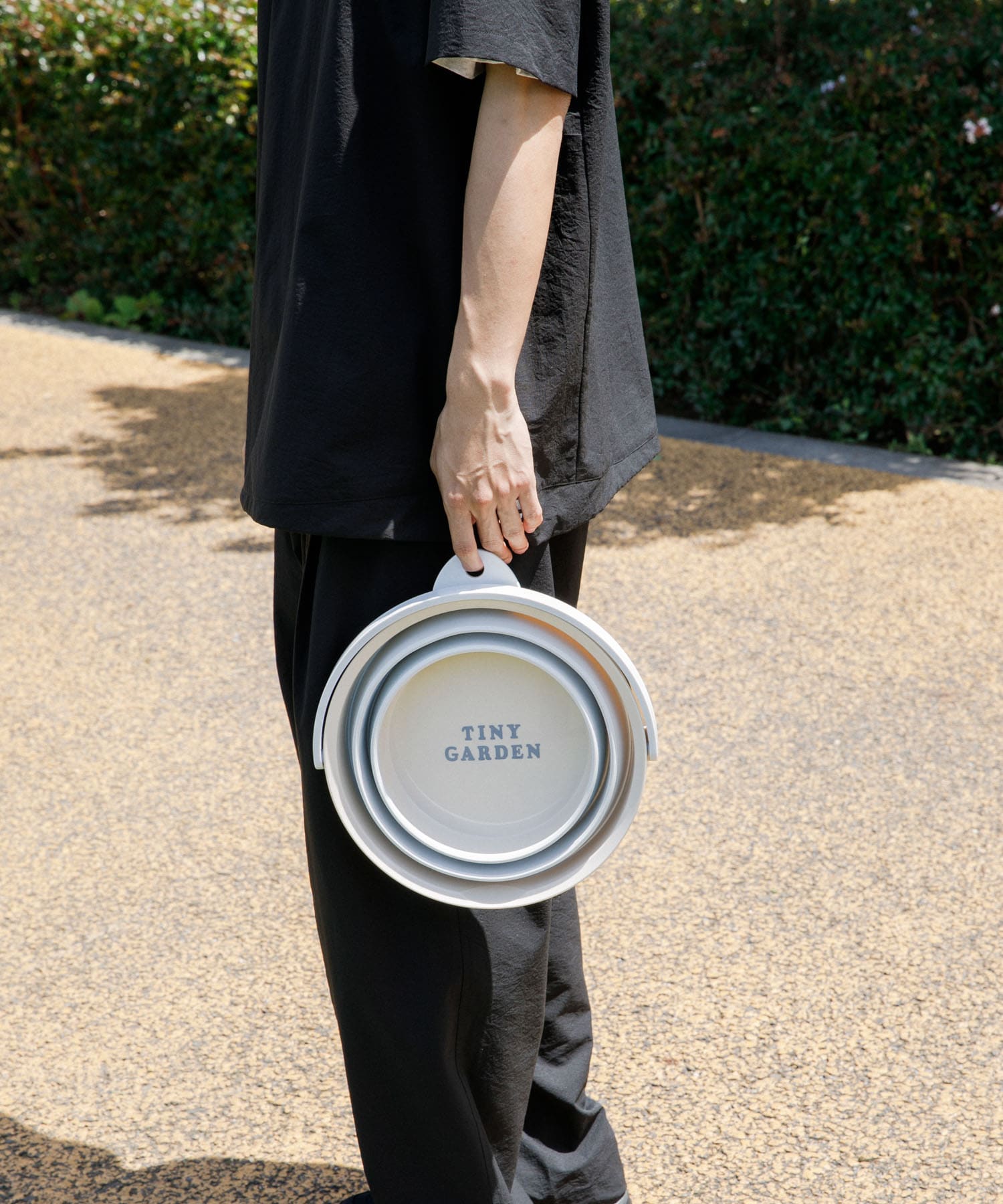 TINY GARDEN PRODUCTS　マルチユースバケツ GRAY one