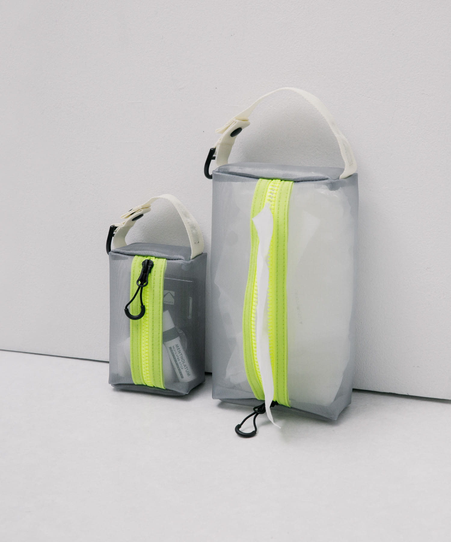 TINY GARDEN PRODUCTS　マルチユースメッシュポーチ ミニ GRAY one