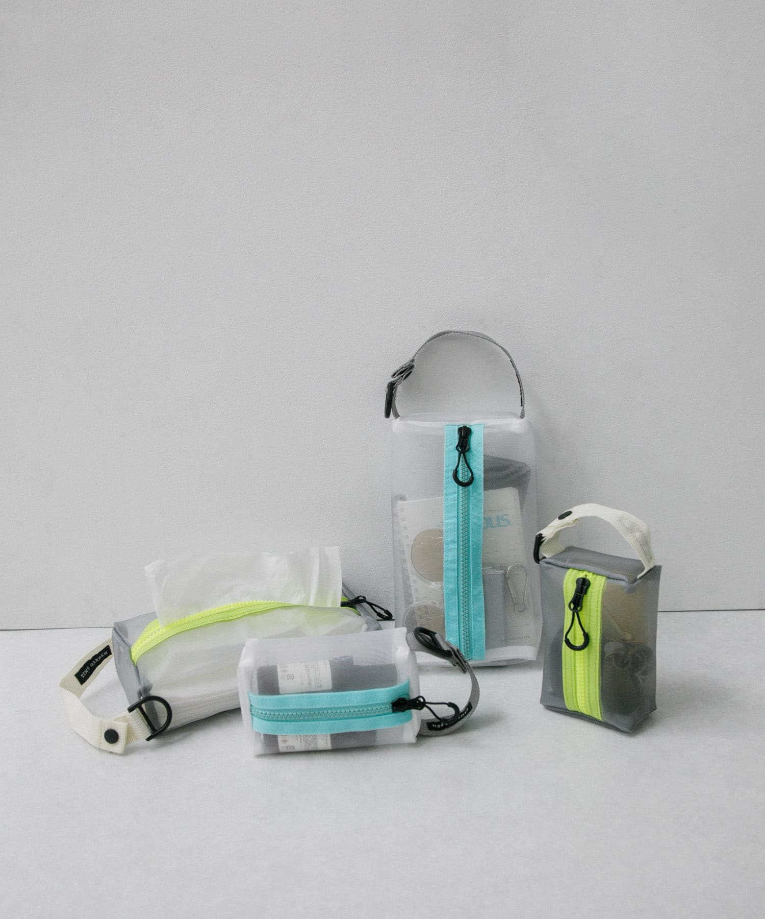 TINY GARDEN PRODUCTS　マルチユースメッシュポーチ ミニ WHITE one