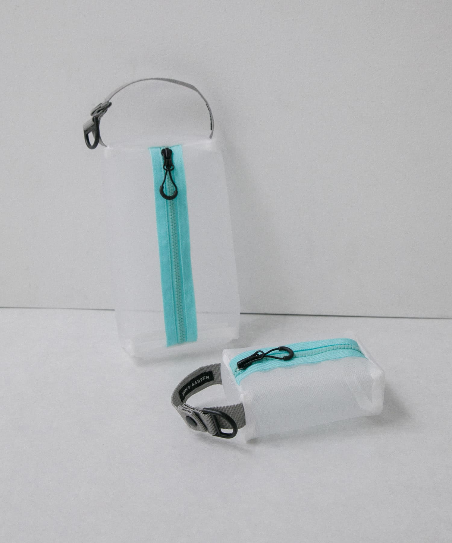 TINY GARDEN PRODUCTS　マルチユースメッシュポーチ ロング WHITE one