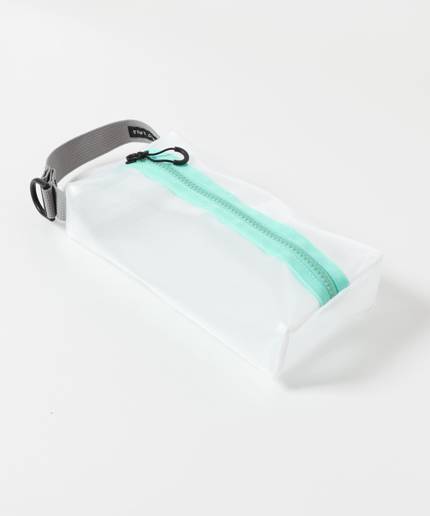 TINY GARDEN PRODUCTS　マルチユースメッシュポーチ ロング WHITE one